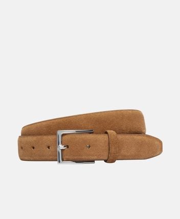 Leather belt