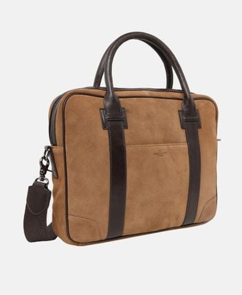 Leather briefcase