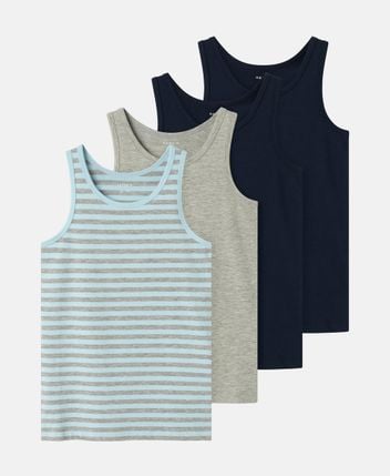 Undershirts, pack of 4 Nkmtank