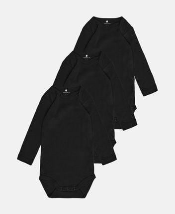 Long-sleeved body, pack of 3