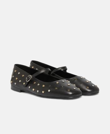 Ballerina flat with straps