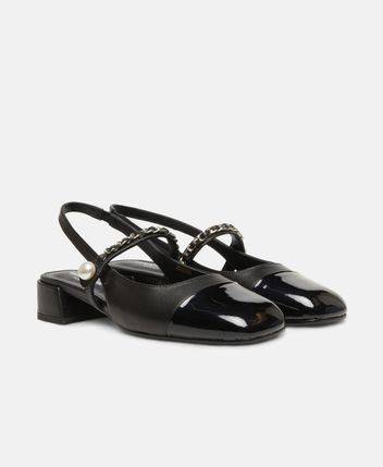 Slingback pumps