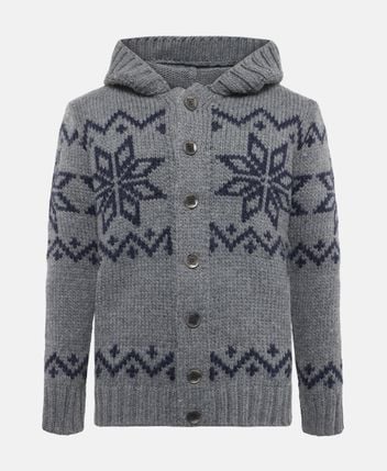 Hooded cardigan Kavera
