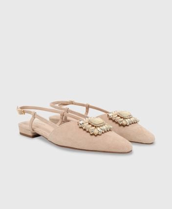 Slingback ballerina