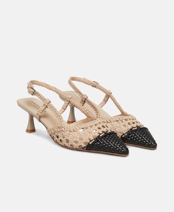 Slingback pumps