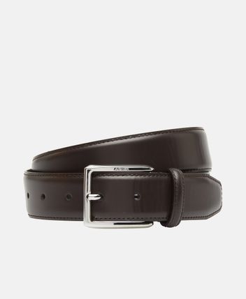 Leather belt