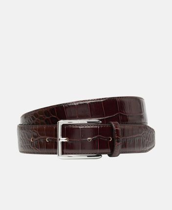 Leather belt