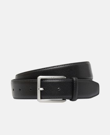 Leather belt