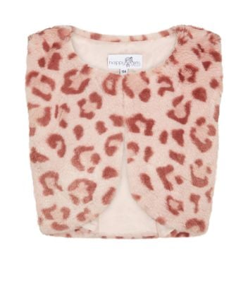 Faux fur gilet