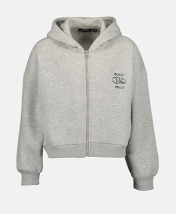 Hooded sweat jacket