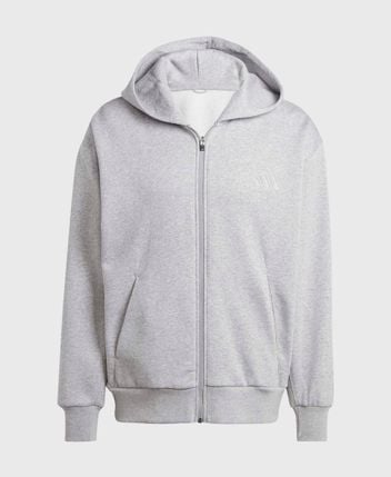 Hooded sweat jacket