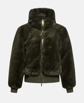 Reversible down jacket