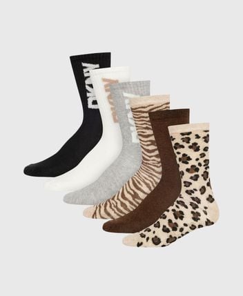 Socks, pack of 6 Zora