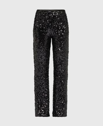Sequinned pants