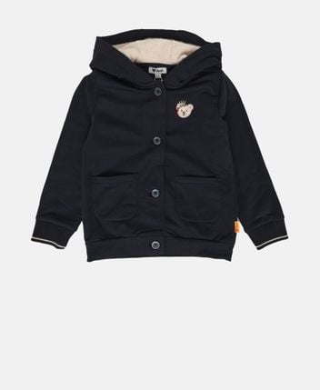 Hooded sweat jacket