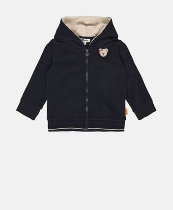 Hooded sweat jacket