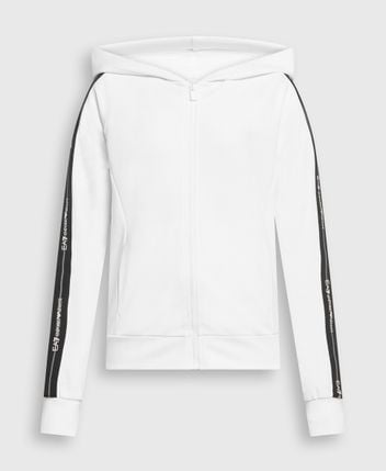 Hooded sweat jacket