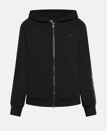 Hooded sweat jacket