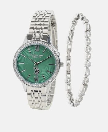 Watch and bracelets set