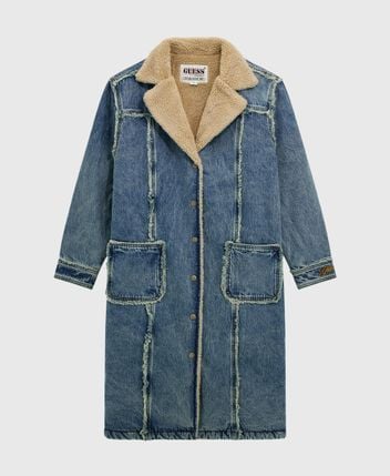 Denim coat Go Fur denim Coat