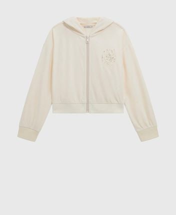 Hooded sweat jacket