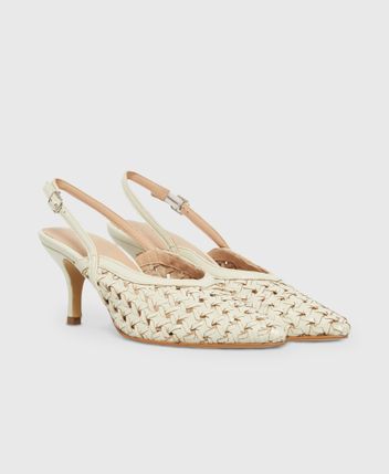 Slingback pumps