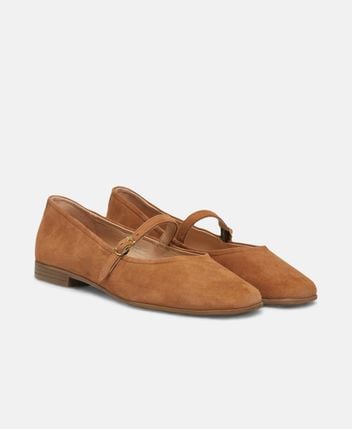 Ballerina flat with straps