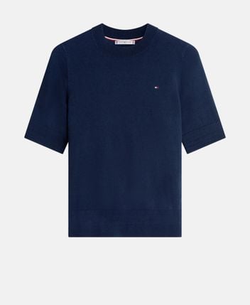 Short-sleeved pullover