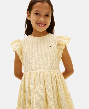 Casual dress Seersucker