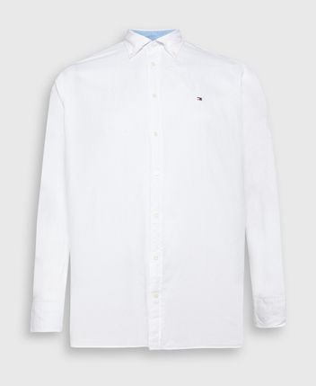 Linen-blend shirt