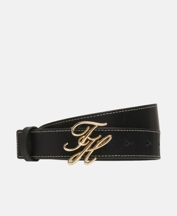 Leather belt