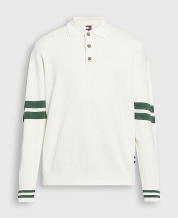 Knitted polo shirt