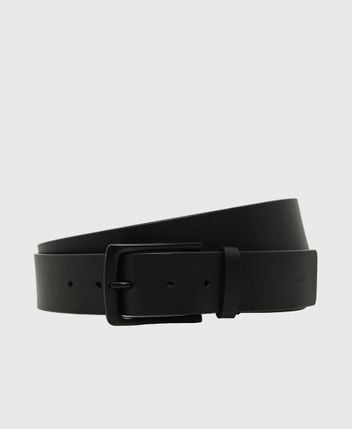 Leather belt