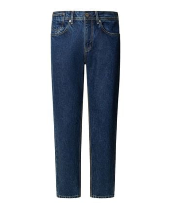 Straight-leg jeans