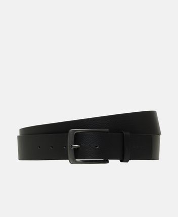 Leather belt