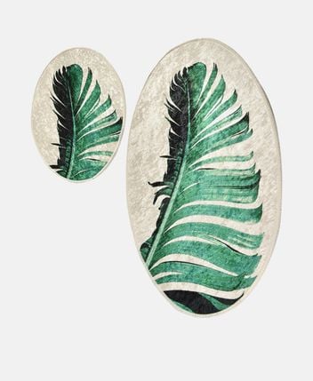 Bath mat set Floret