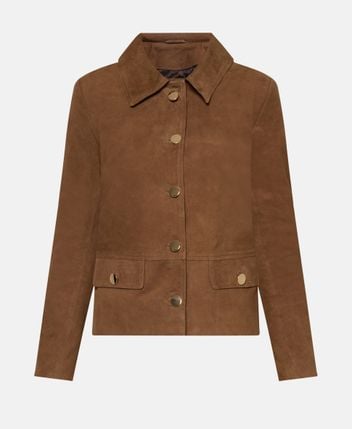 Leather jacket Fano