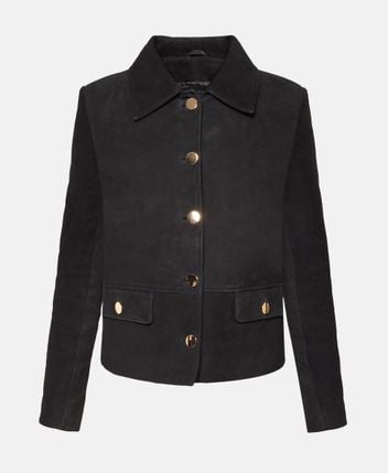 Leather jacket Fano