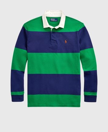Long-sleeved polo shirt