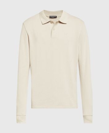Long-sleeved polo shirt