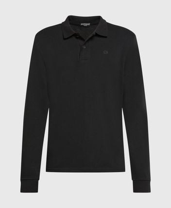 Long-sleeved polo shirt