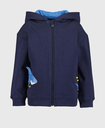 Hooded sweat jacket