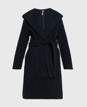Wool-blend coat