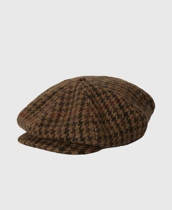 Woolen flat cap