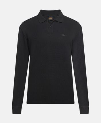Long-sleeved polo shirt