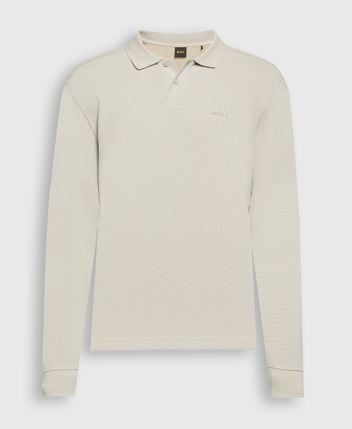 Long-sleeved polo shirt