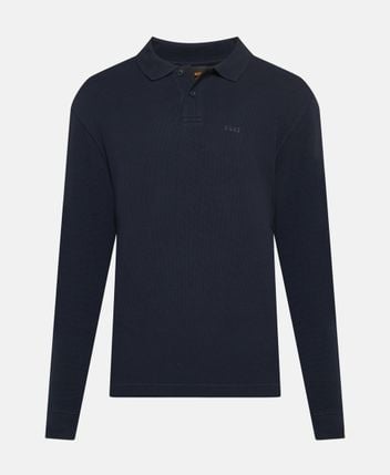 Long-sleeved polo shirt