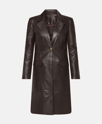Lamb leather coat Amalfi