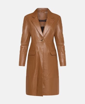 Lamb leather coat Amalfi
