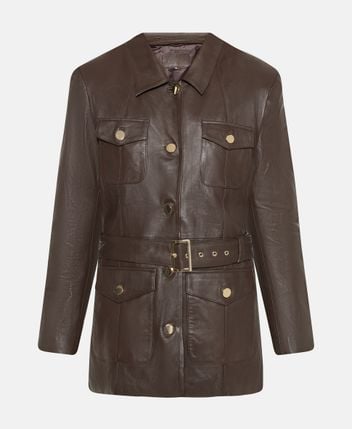 Leather jacket Norma